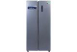  Tủ lạnh Side By Side Funiki 535 Lít HR SS8535SDG Inverter, cánh thép màu ghi 