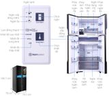  Tủ lạnh 4 cánh Panasonic Inverter 550 lít Multi Door NR-DZ601VGKV 