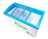  Tủ đông kính cong 1 ngăn 2 cánh Pinimax PNM38KF 260 lít 