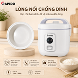  Nồi cơm điện Rapido RC-1.8M2, 1.8 lít, China 