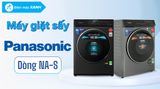  Máy giặt sấy lồng ngang Panasonic Inverter giặt 10.5 kg - sấy 6 kg NA-S056FR1BV 