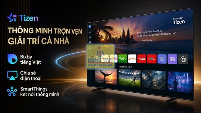 Smart Tivi Crystal UHD Samsung 4K 98 inch UA98U9500H chính hãng Dũng Vân Quảng Ninh