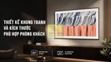 Smart Tivi Khung Tranh The Frame QLED Samsung AI 4K 55 inch QA55LS03HE 2026 