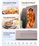  Bếp từ đơn Midea MIC221T0AGR, 2200W, màu tím 