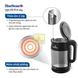  Ấm siêu tốc Bluestone KTB-3468, 1.7 lít, 1800W, 2 lớp inox 304 