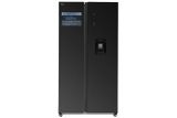  Tủ lạnh Side By Side Funiki 535 Lít HR SS8535TDG Inverter, cánh thép màu ghi, lấy nước ngoài 