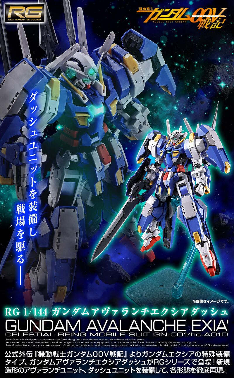 Mô Hình P-BANDAI RG 1/144 AVALANCHE EXIA' - UmaMusuShop