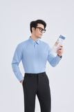  Áo sơ mi nam Twill Tay dài Cao cấp Chống nhăn 601-02 