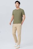  Áo thun nam Waffle Tay ngắn T07-01 