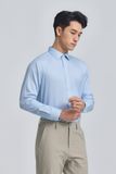  Áo sơ mi nam Twill Tay dài Chống nhăn, Kháng nước 406-03 