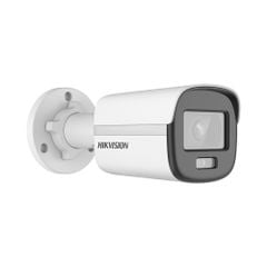 Camera IP thân trụ ColorVu HIKVISION DS-2CD1027G0-LUF (C) (2MP, 4mm, H.265+, tích hợp micro, khe cắm thẻ nhớ)