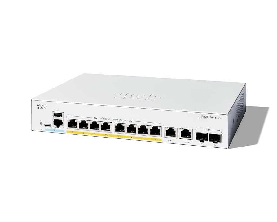 Switch Cisco C1300-8T-E-2G