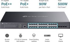 Omada 24-Port GE Managed Switch TP-LINK SG3428XMPP