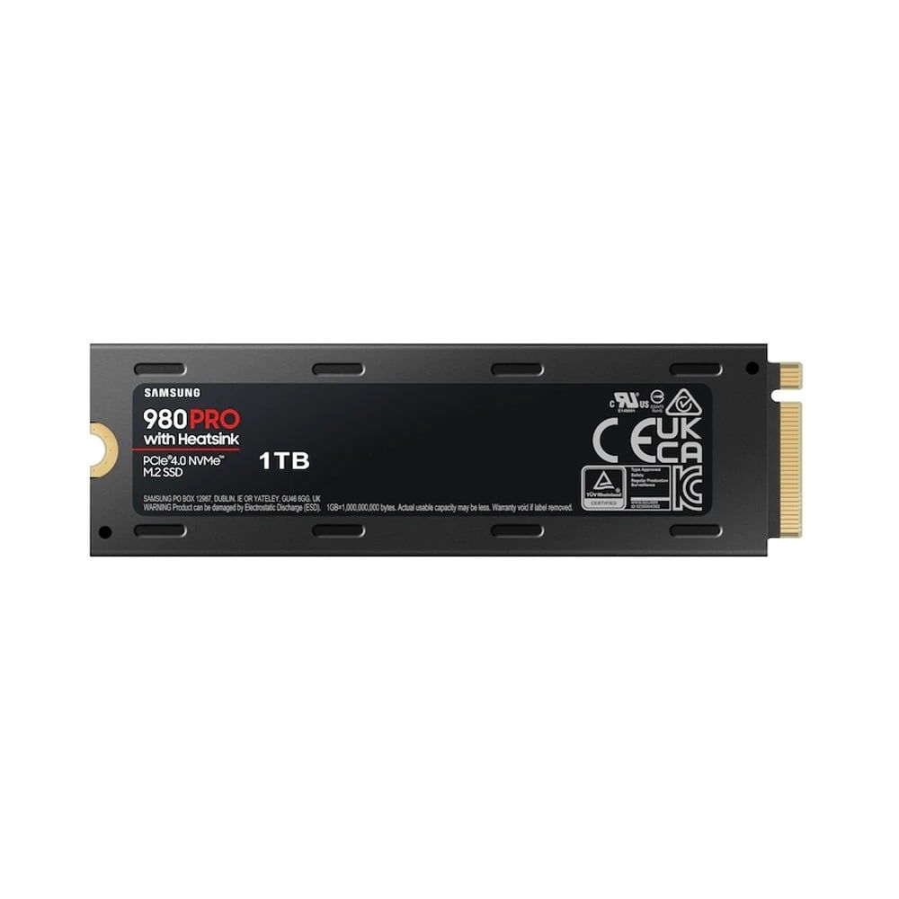 Ổ cứng gắn trong/ SSD Samsung 980 PRO Heatsink  M2 NVMe 4.0 (MZ-V8P1T0CW)