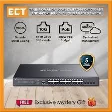 Omada 24-Port GE Managed Switch TP-LINK SG3428XMPP