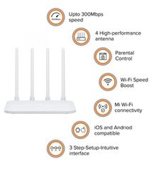 Router Wifi Chuẩn AC1200 Xiaomi 4A