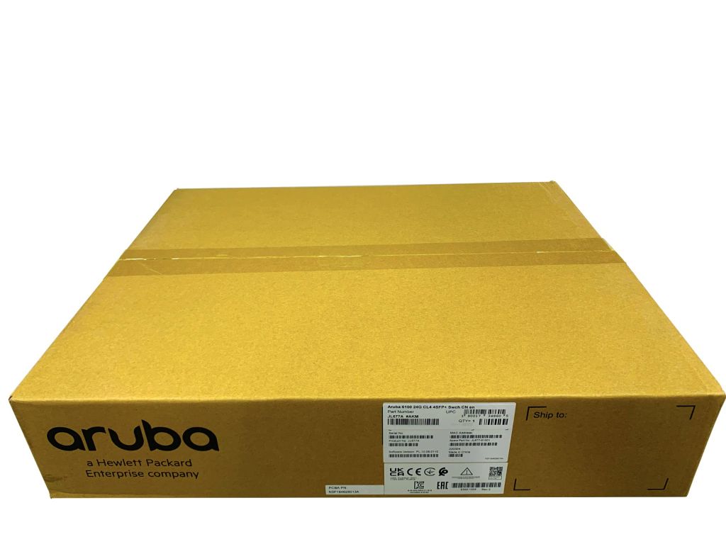 Thiết Bị Mạng Switch Aruba 6100 24G 4SFP+ JL678A