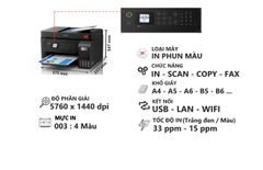 Máy in màu Epson Ecotank L5290