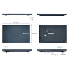 Laptop Asus Vivobook X1504VA-NJ070W (i5-1335U/ Onboard graphics/ 16GB/ 512GB/ Windows 11)