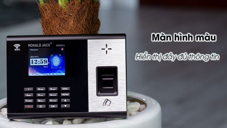 Máy Chấm Công Ronald Jack RJ3800Pro