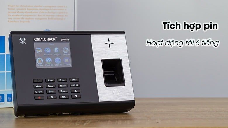 Máy Chấm Công Ronald Jack RJ3800Pro