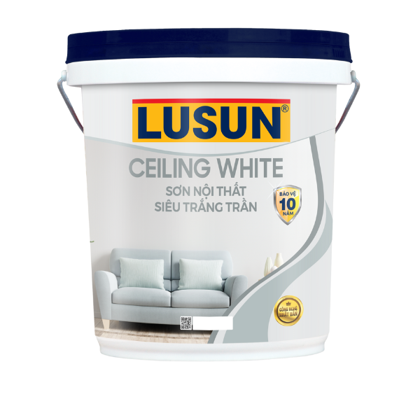 Sơn Nội Thất Siêu Trắng Trần – Lusun Ceiling White