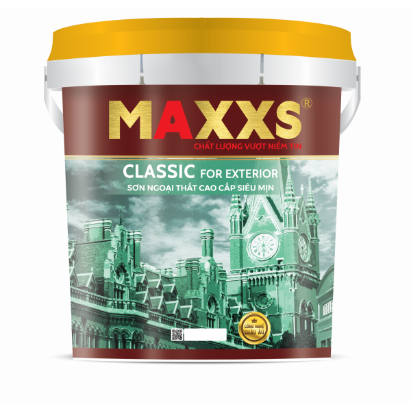 Sơn Ngoại Thất Cao Cấp Siêu Mịn - Maxxs Classic For Exterior