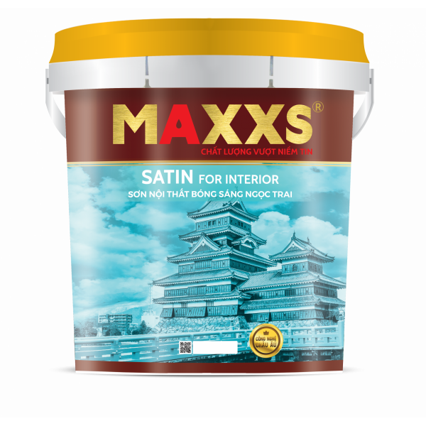 Sơn Nội Thất Bóng Sáng Ngọc Trai - Maxxs Satin For Interior