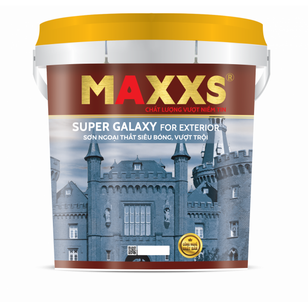 Sơn Ngoại Thất Siêu Bóng Vượt Trội – Maxxs Super Galaxy For Exterior