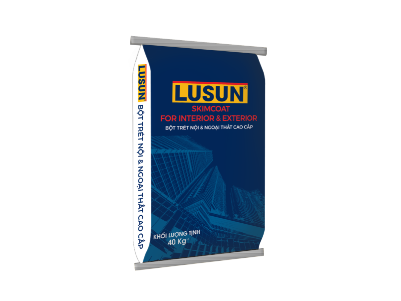 Bột Trét Nội Và Ngoại Thất Cao Cấp – Lusun Skimcoat Interior & Exterior