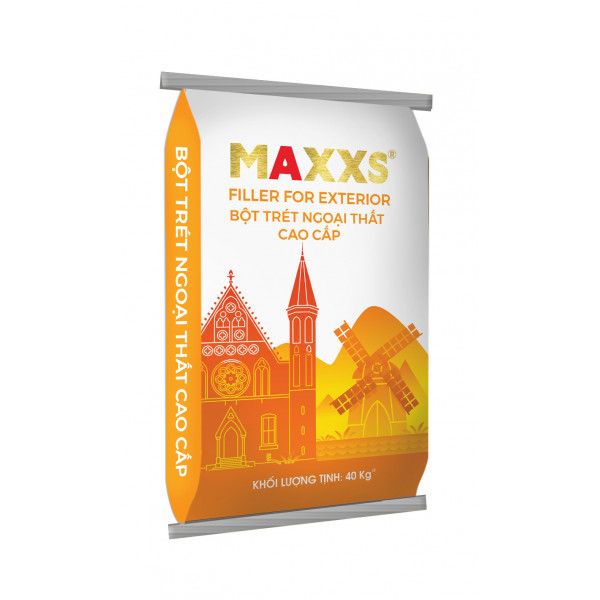 Bột Trét Ngoại Thất Cao Cấp, Chống Chịu Thời Tiết – Maxxs Filler Exterior