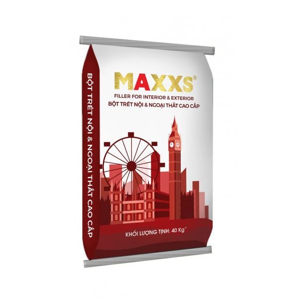 Bột Trét Nội & Ngoại Thất Cao Cấp – Maxxs Filler For Interior & Exterior