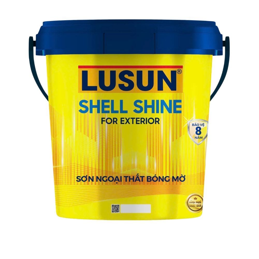 Sơn Ngoại Thất Bóng Mờ - Lusun Shell Shine for Exterior