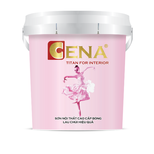 Sơn Nội Thất Cao Cấp Bóng, Lau Chùi Hiệu Quả – Cena Titan For Interior