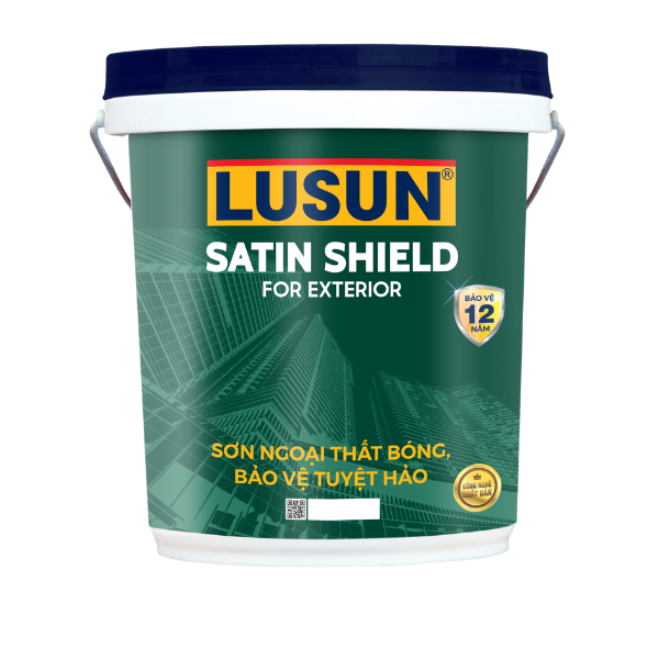 Sơn Ngoại Thất Bóng, Bảo Vệ Tuyệt Hảo – Lusun Satin For Exterior