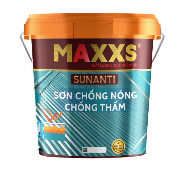 Sơn Chống Nóng & Chống Thấm – Maxxs SunAnti