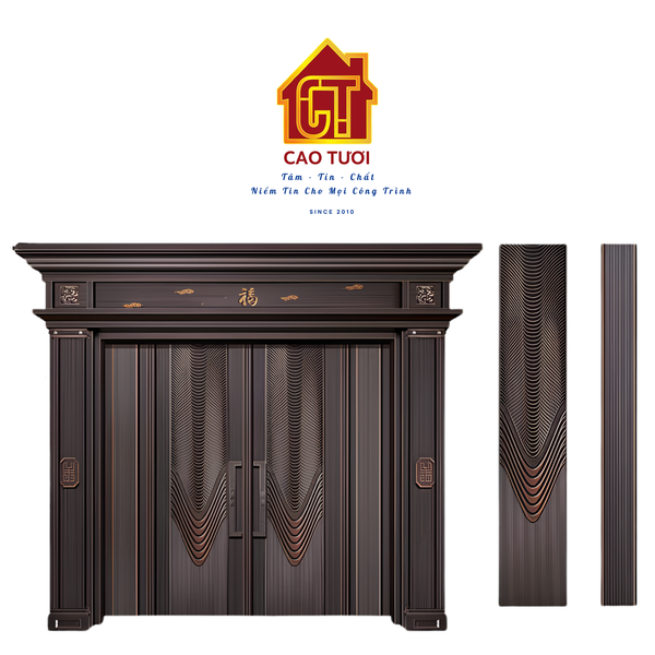  Mẫu Cửa Nhập Khẩu Phong Thủy : THIÊN VŨ ĐẾ MÔN 