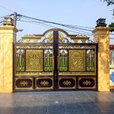  Cổng Inox Sơn Nung 