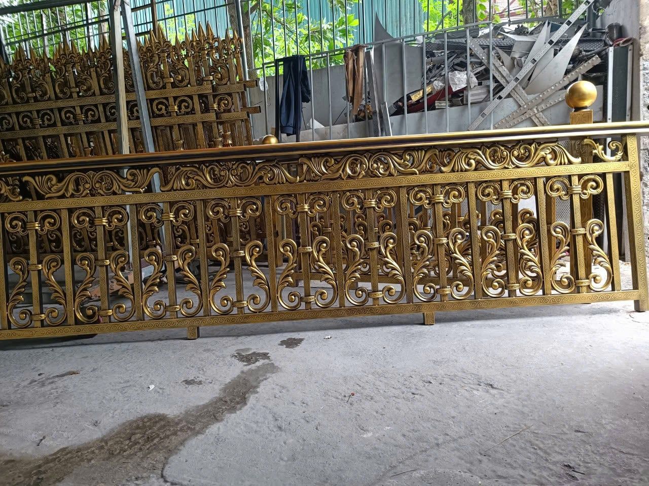  Lan Can Inox Sơn Nung 