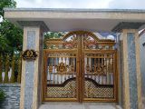  Cổng Inox Sơn Nung 