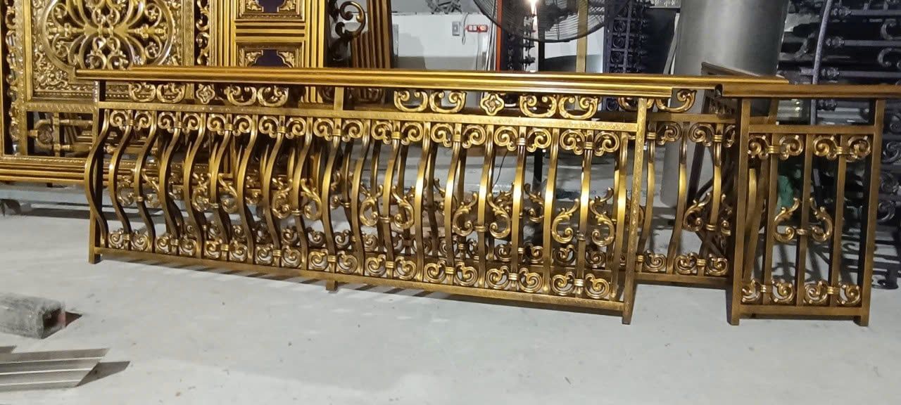  Lan Can Inox Sơn Nung 