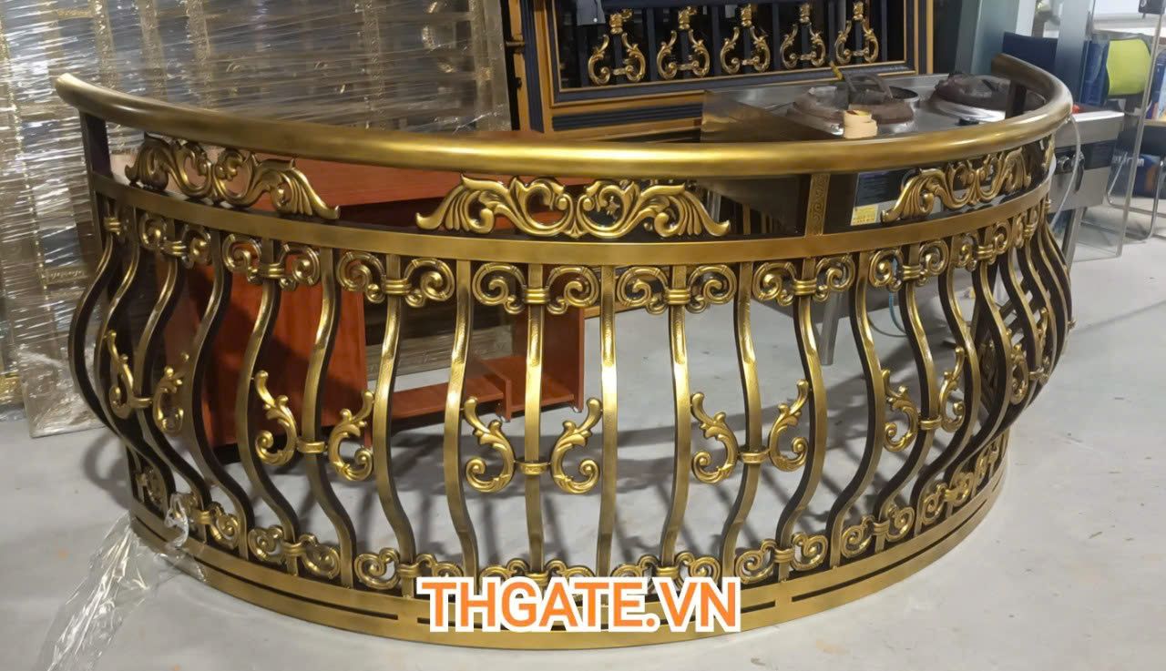  Lan Can Inox Sơn Nung 