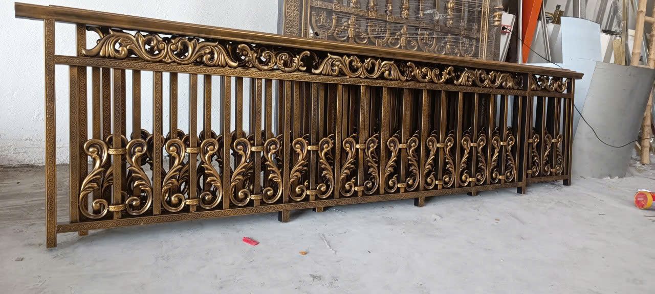  Lan Can Inox Sơn Nung 