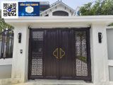  Cổng Inox Sơn Nung 