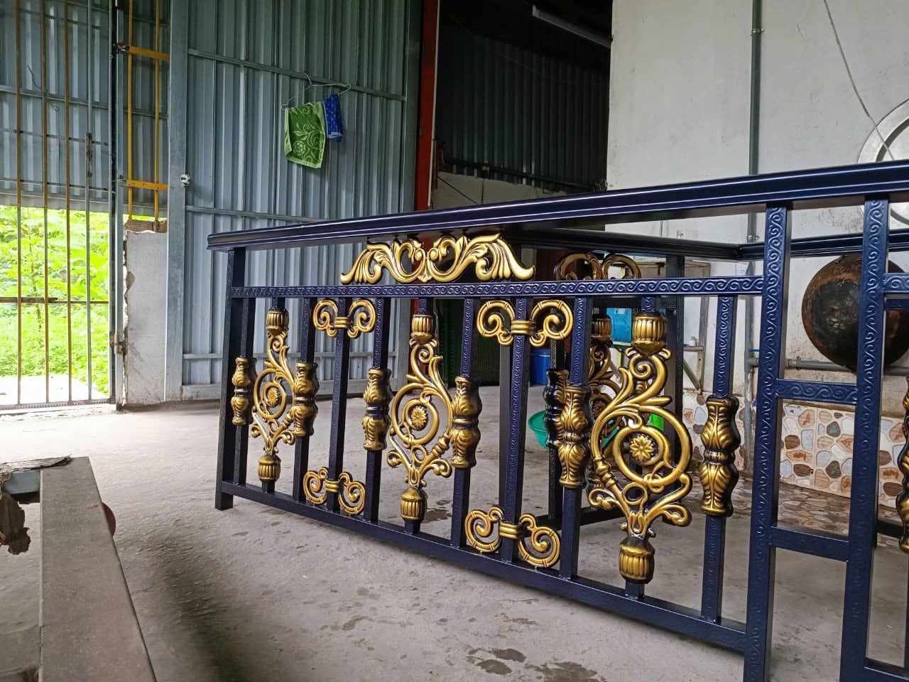  Lan Can Inox Sơn Nung 