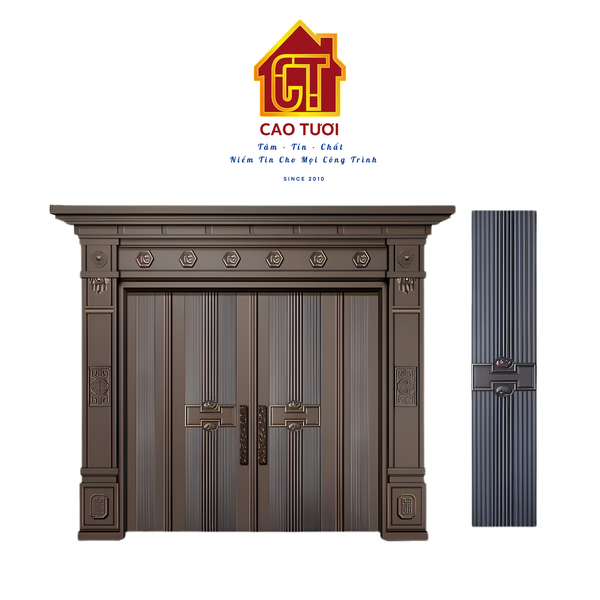  Mẫu Cửa Nhập Khẩu Phong Thủy : VẠN LONG THIÊN MÔN 
