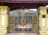  Cổng Inox Sơn Nung 