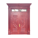  Cửa thép vân gỗ 2 cánh A22-K.H2 