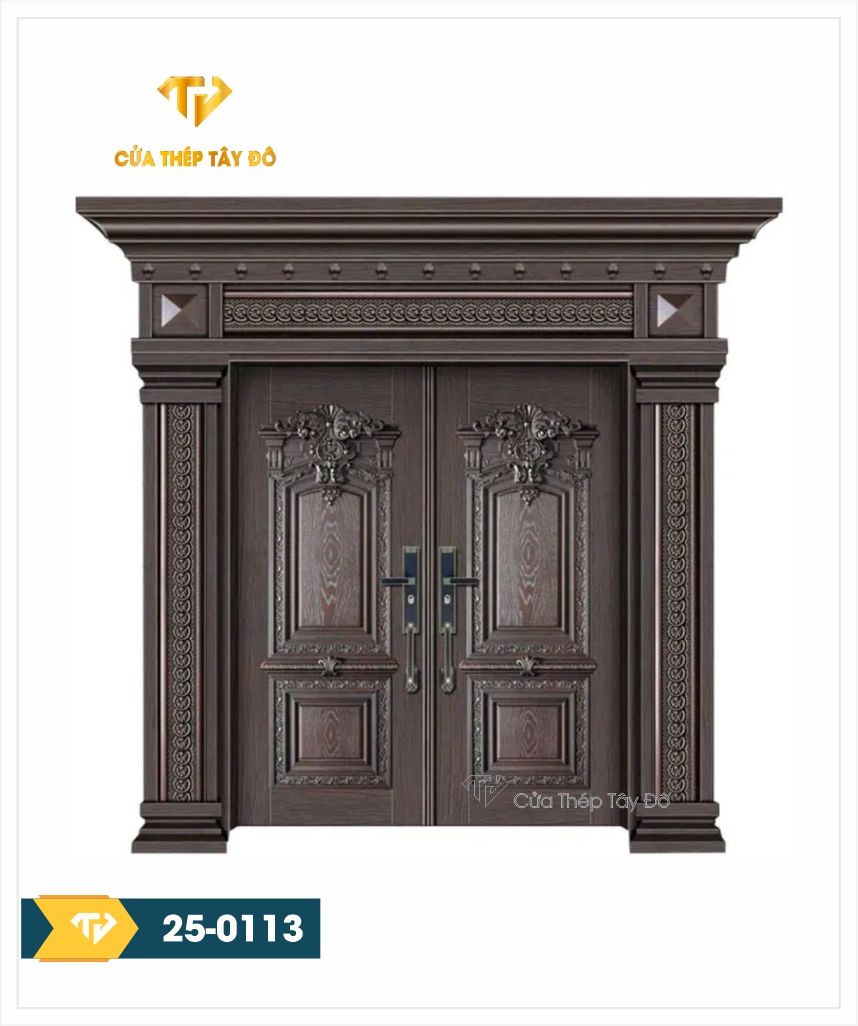  Báo Giá Cửa Thép Cao Cấp 25-0113 