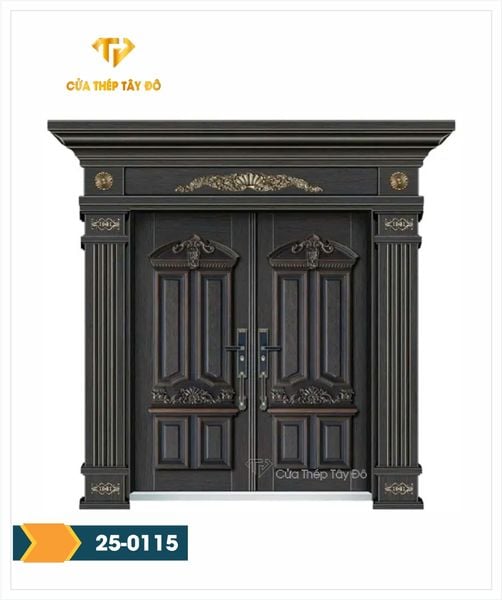  Báo Giá Cửa Thép Cao Cấp 25-0115 